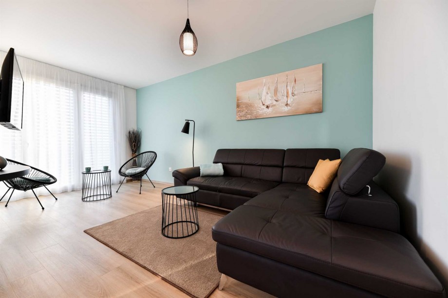 CROWONDER Superior Apartments and Rooms Oaza with Heated Swimming Pool, Gym and Sauna- Apartment A102 Family (4+2) with Sea View