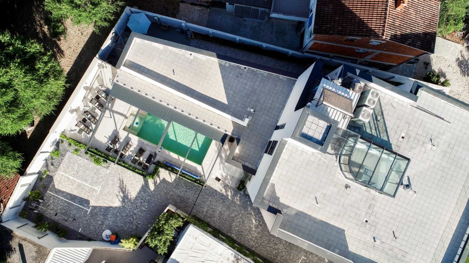 CROWONDER Superior Apartments and Rooms Oaza with Heated Swimming Pool, Gym and Sauna- Apartment A102 Family (4+2) with Sea View