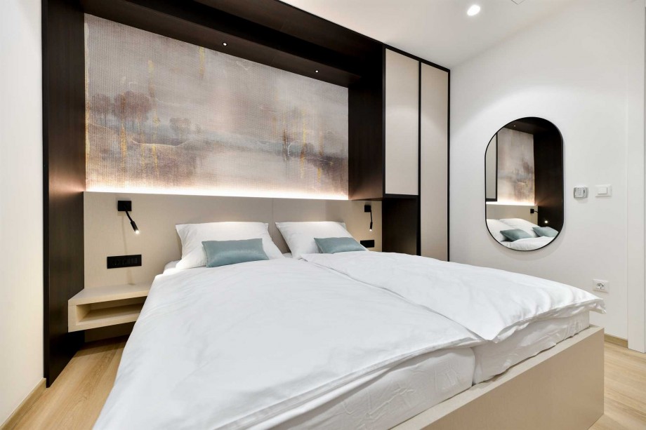 CROWONDER Superior Apartments and Rooms Oaza with Heated Swimming Pool, Gym and Sauna- Apartment A203  Family with ea View