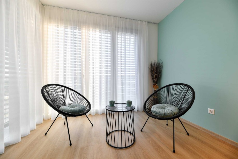 CROWONDER Superior Apartments and Rooms Oaza with Heated Swimming Pool, Gym and Sauna- Apartment A204 Family (4+2) with Sea View