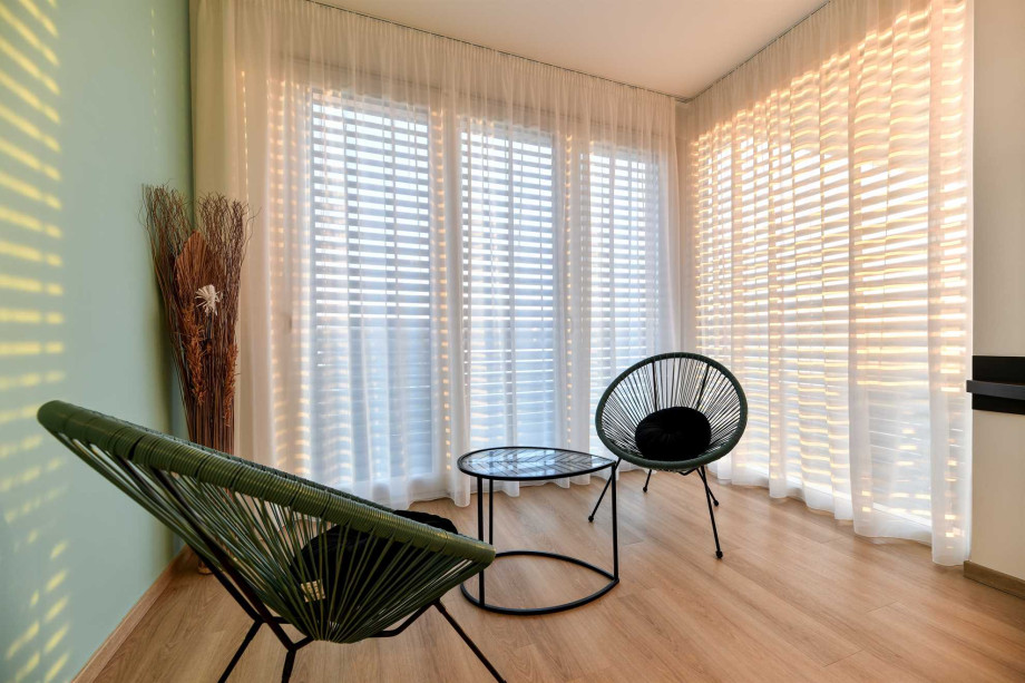 CROWONDER Apartments & Rooms Oaza with Heated Swimming Pool - Ap. A101 Family (4+2) with Sea View