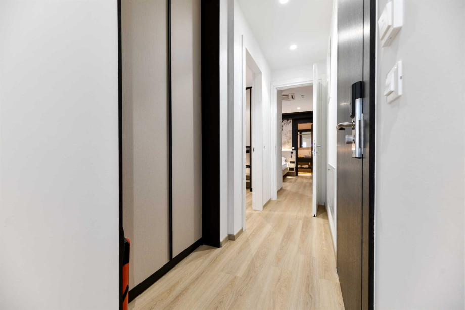 CROWONDER Apartments & Rooms Oaza with Heated Swimming Pool - Ap. A101 Family (4+2) with Sea View