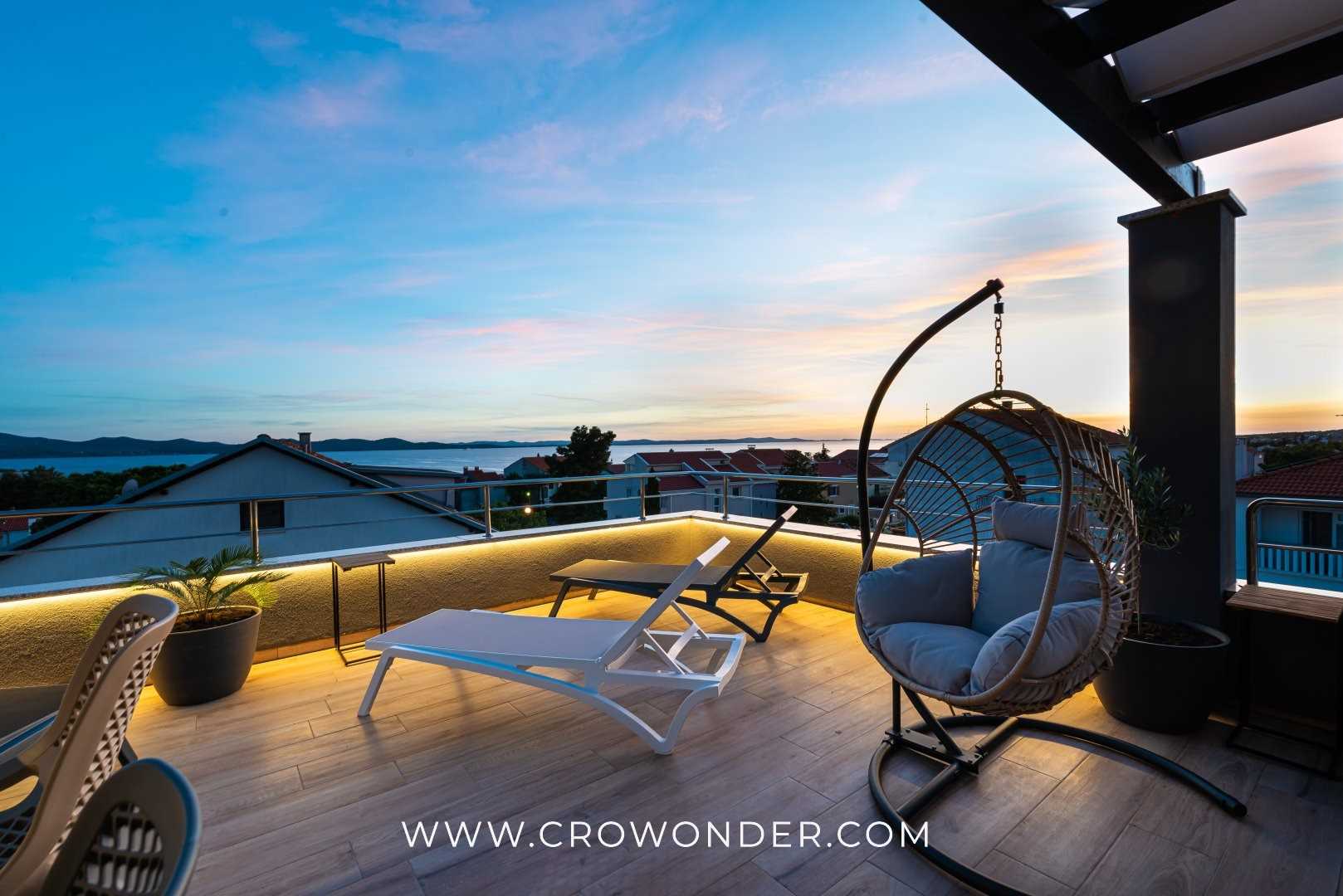 CROWONDER Zadar Villa Idassa villa with Heated Swimming Pool and Jacuzzi